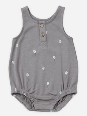 Quincy Mae Sleeveless Bubble Romper || Kites, Size 6-12 months, NWTS